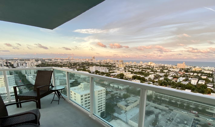 Miami Beach Italian Private Dinner Party at home with a view